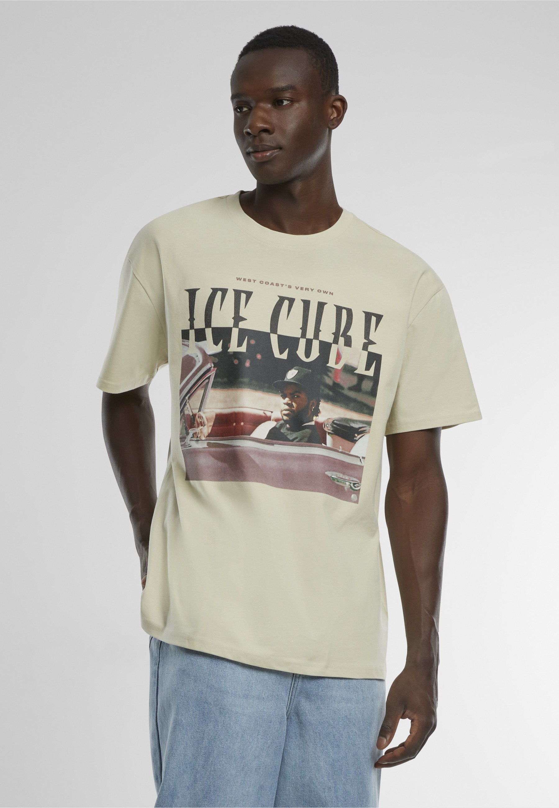 Mister Tee ICE CUBE IT S A GOOD DAY - T-shirt print - sand