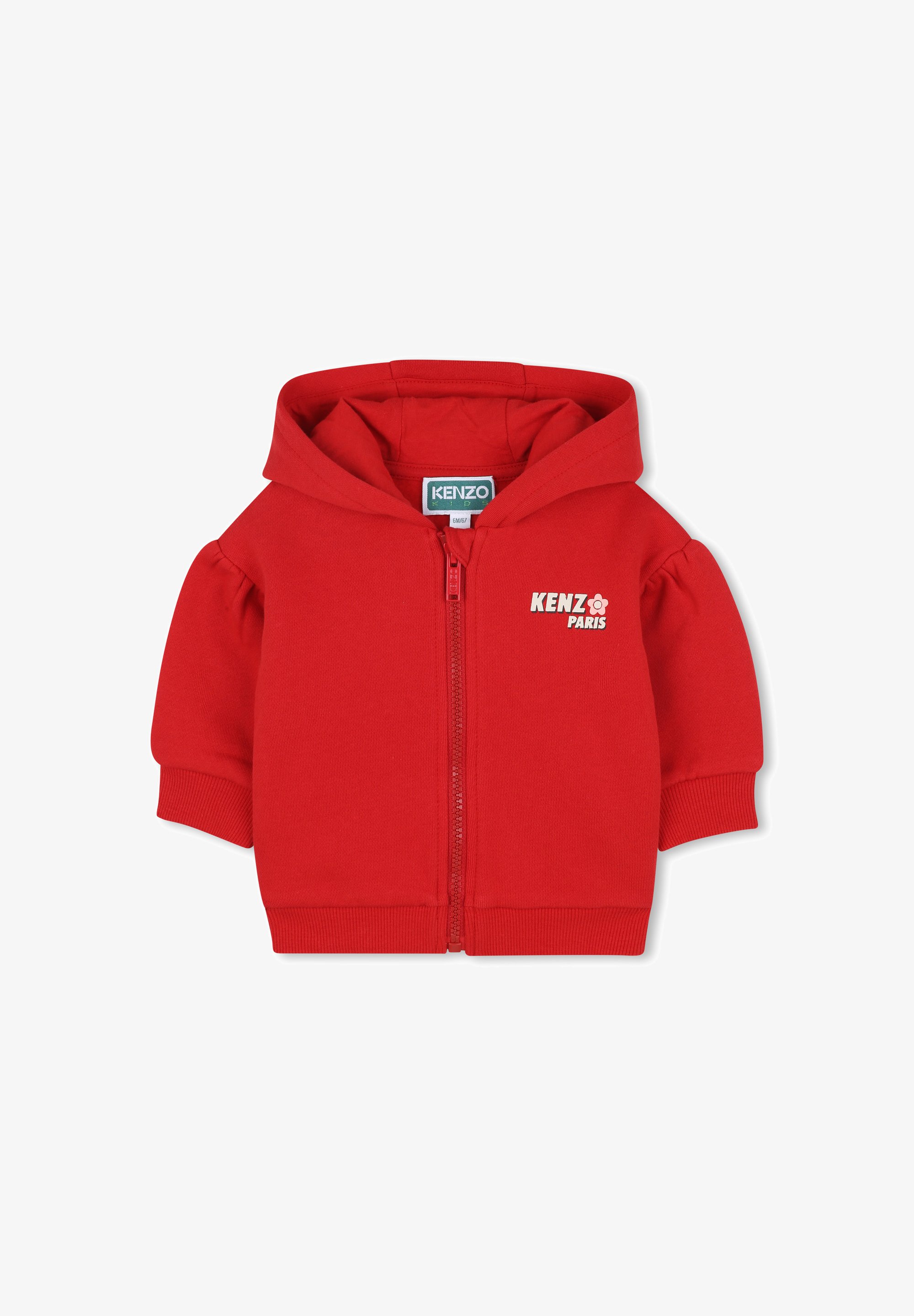 KENZO kids Zip-up sweatshirt rouge fonce/red Zalando