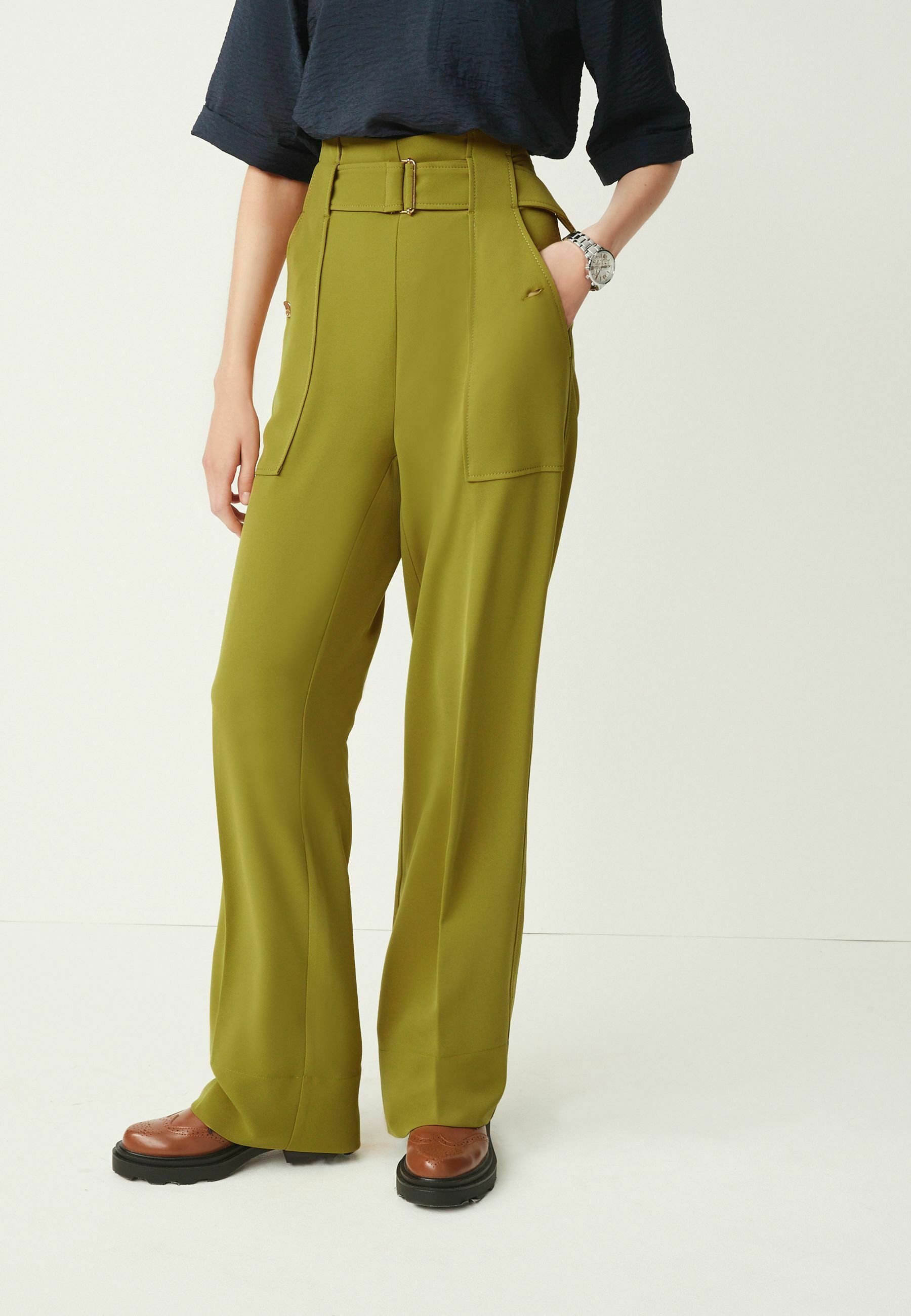 Next Trousers - green - Zalando.de