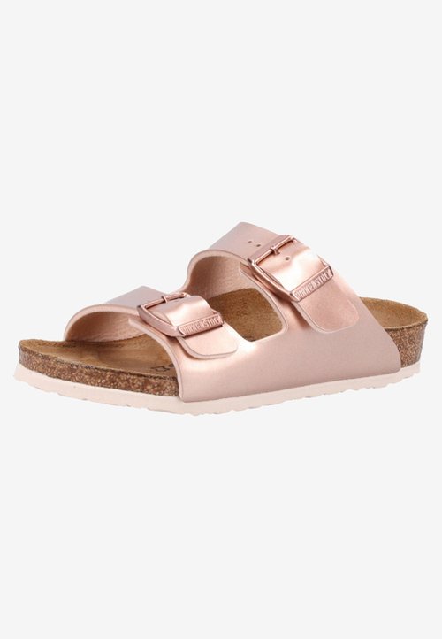 Birkenstock Kids Arizona Metallic Flip Flops — foto 2