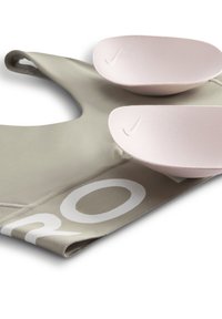 INDY PLUNGE BRA BOLD - Sujetadores deportivos con sujeción media - light army/lt orewood brn/(white)