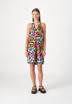 HIBISCUS HEAT HALTER  - Vestido informal - multicolor