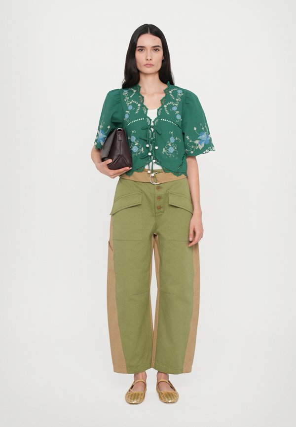 CAROLINA PANT - Relaxed fit jeans - khaki4