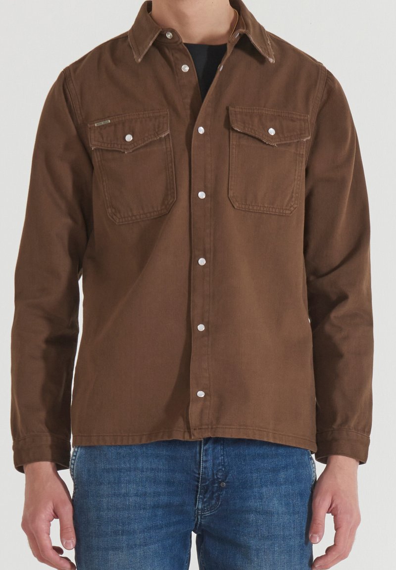 Antony Morato REGULAR FIT - Camicia - dark tobacco