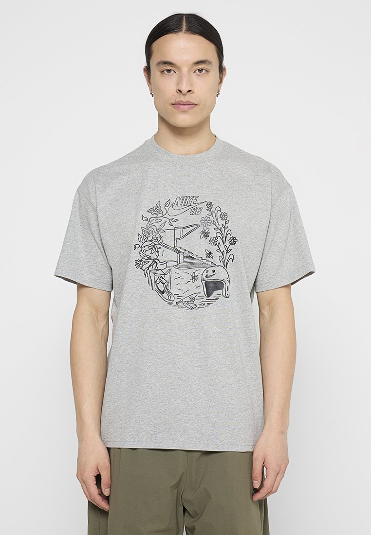 Nike Sportswear T-shirt print grijs