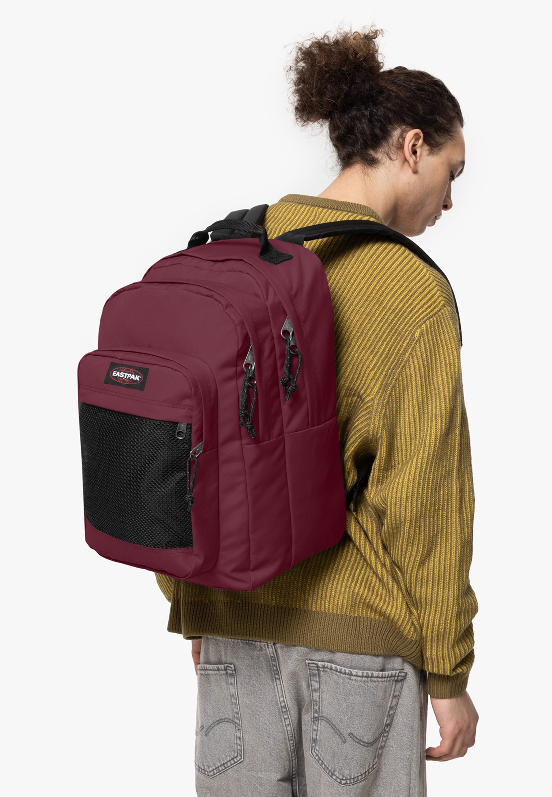 Sac à Dos Eastpak Floid Mesh - Orange - 25L - Ordinateur/voyage/bureau - NEUF