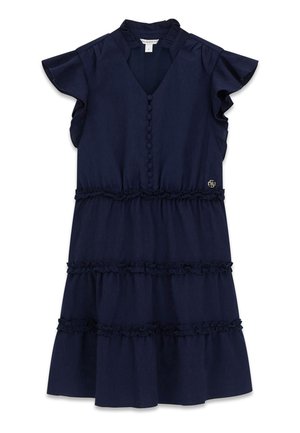 RÜSCHEN  CREPONNE
 - Robe chemise - dunkelblau