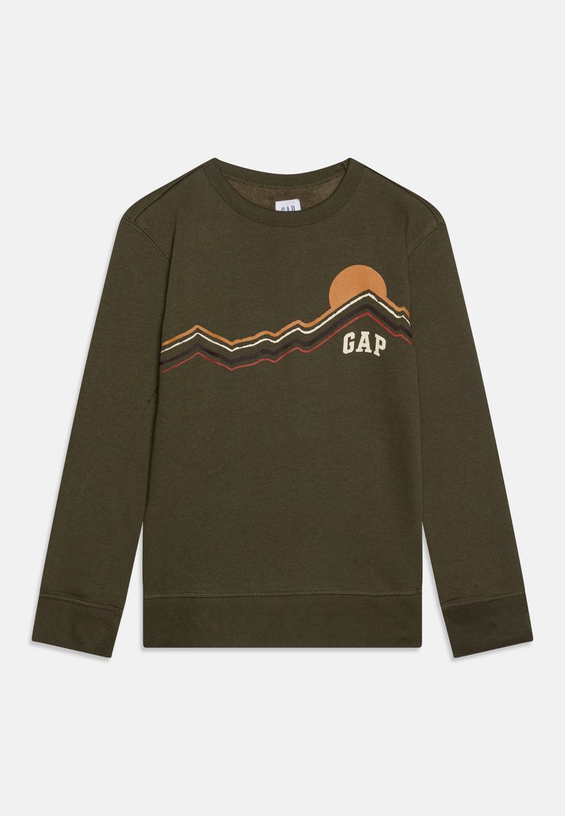 GAP CREW BOYS - Camisola - olive night