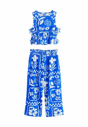 REGULAR FIT WIDE SET - Blouse - blue