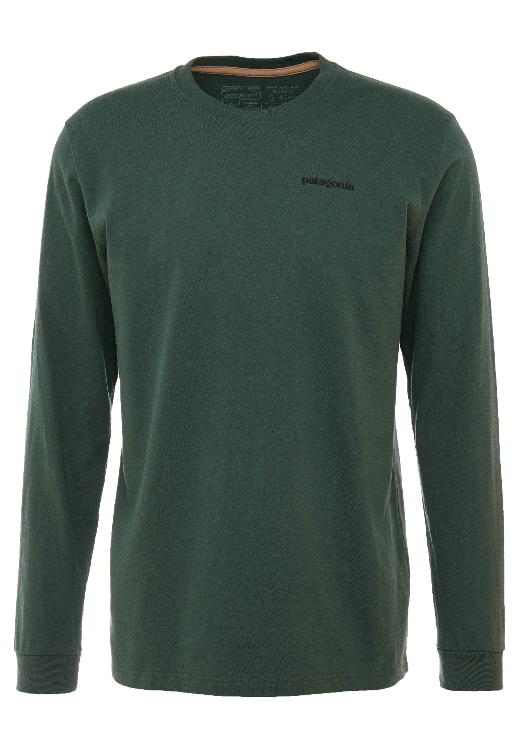 Patagonia LOGO RESPONSIBILI TEE Longsleeve alder green Carhartt WIP Sweater greenGroen Zalando.nl