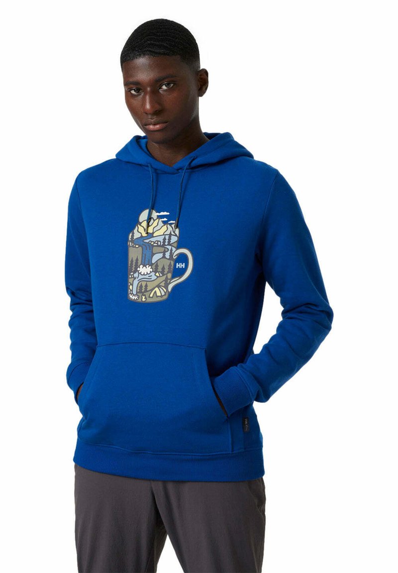Felpa Con Cappuccio Helly Hansen Donna Nord Graphic - Cotone E Poliestere, Design Norvegese - Foto 4