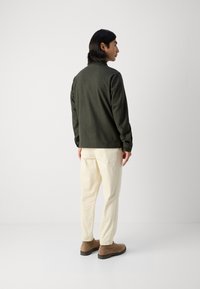 Lindbergh CROPPED LENGTH OVERSHIRT JACKET - Skraistė  - dark khaki melange