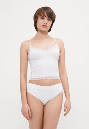 ONLVICKY CROP 2 PACK - Caraco - white