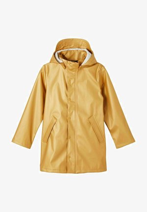 Waterproof jacket - pale gold