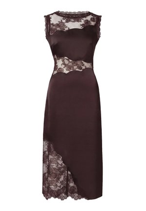 Malina, DESIRE CUT OUT MIDI DRESS - Rochie cocktail/Rochie petrecere - espresso
