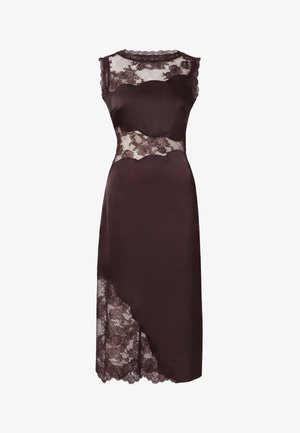 Malina, DESIRE CUT OUT MIDI DRESS - Robe de soirée - espresso