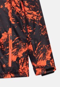 CMP KID JACKET SNAPS HOOD UNISEX - Snowboardjacka - antracite/arancio
