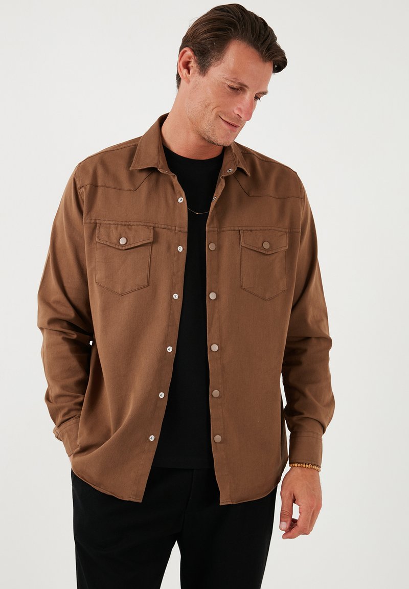Buratti REGULAR FIT Veste légère brown/marron