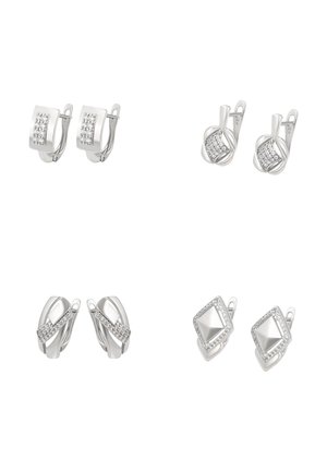 SET - Oorbellen - silver-coloured