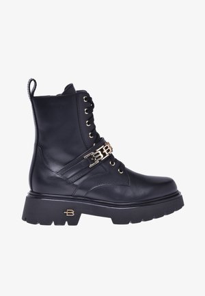 Platform ankle boots - nero