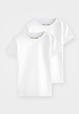 2 PACK SHORT SLEEVE - Tricou basic - white