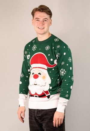 CHRISTMAS - SANTA - Strickpullover - green