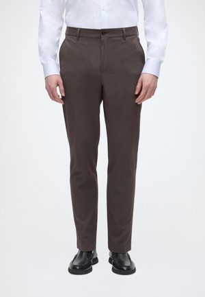 BOSS PERIN - Öltönynadrág - dark brown