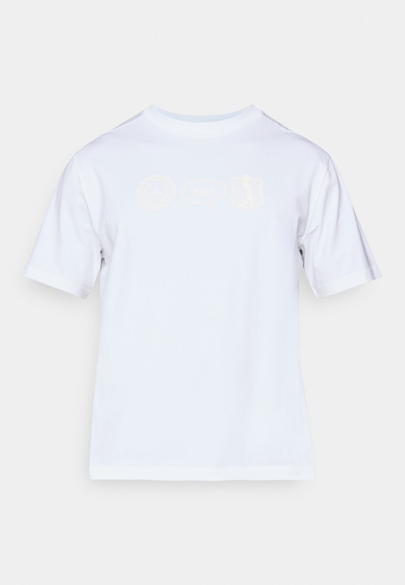 Boss T-shirt print wit