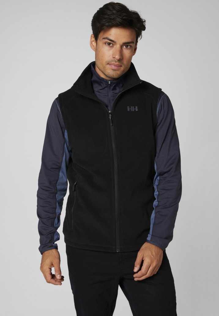 Helly Hansen DAYBREAKER FLEECE VEST Waistcoat black Zalando