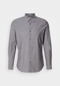 THIN STRIPE STRETCH SLIM - Zakelijk overhemd - dark grey