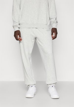 CLASSIC PRINT SWEATPANTS - Παντελόνι φόρμας - ultra light grey melange