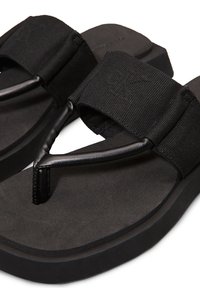 Calvin Klein Jeans SQUARE - Teensandalen - triple black
