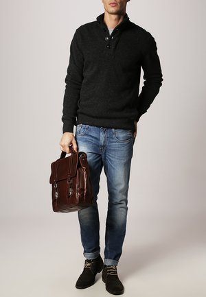 Barbour ESSENTIAL PATCH JUMPER - Trui - grey