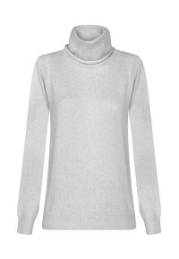 FINE CABLE  TURTLENECK  - Džemper - grey