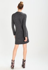 Even&Odd Abito in maglia - mottled dark grey