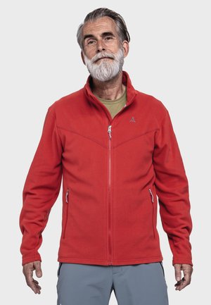 HIKING STYLE QUTANG - Fleecejacke - rot