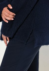 Ulla Popken TURTLENECK - Maglione - navy blue