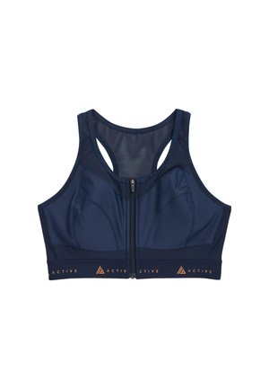 Next DD+ HIGH IMPACT ZIP - Sport BH - navy blue