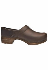 Sanita JAMIE CLOSED - Clogs - antique brown