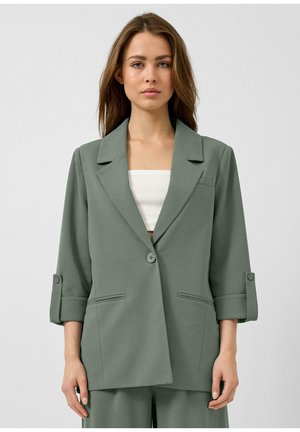 INDOOR - Kurzmantel - dunkles salbeigrün