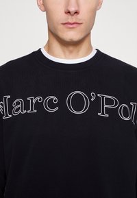 Marc O'Polo CREW NECK LONG SLEEVE - Camisola - black