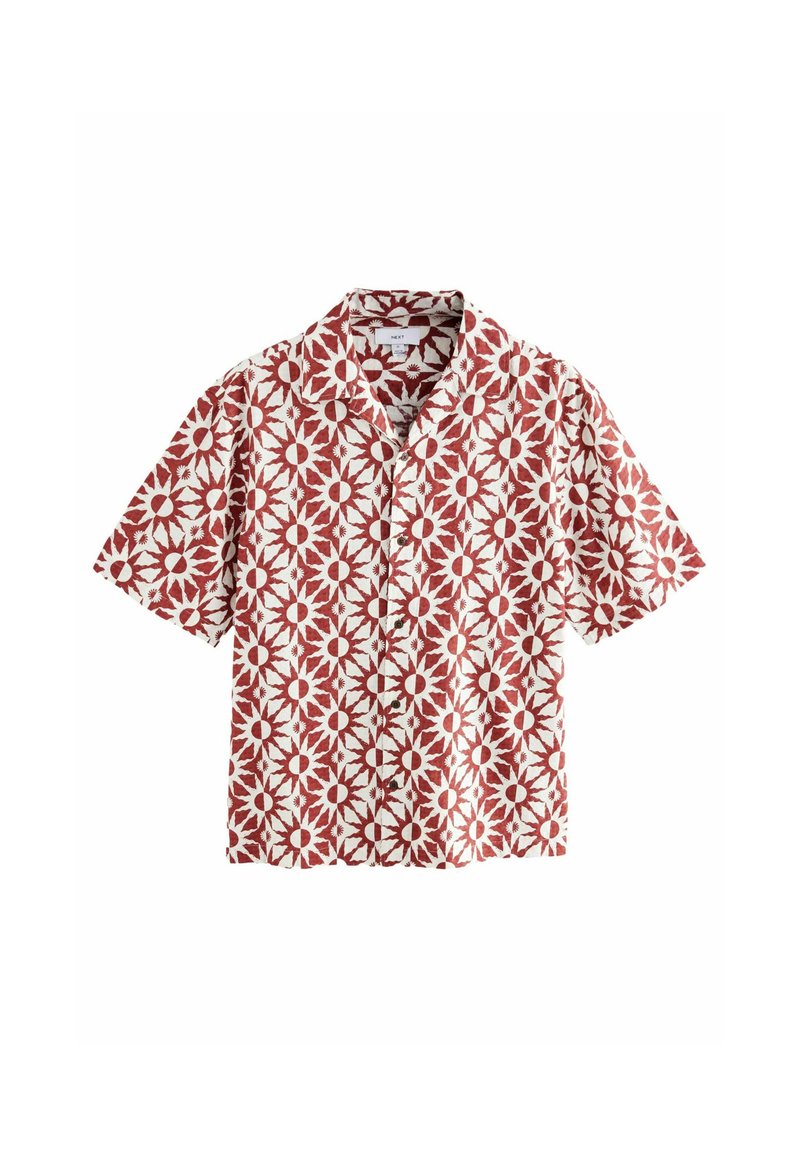 Next REGULAR FIT - SHORT SLEEVE SUN PRINTED - Skjorter - red