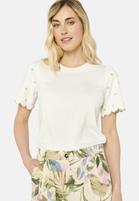 Print T-shirt - optical white