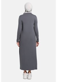 Modanisa CREW NECK REFKA - Maxi-jurk - anthracite