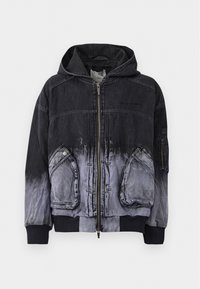 Majica s kapuljačom - black/purple