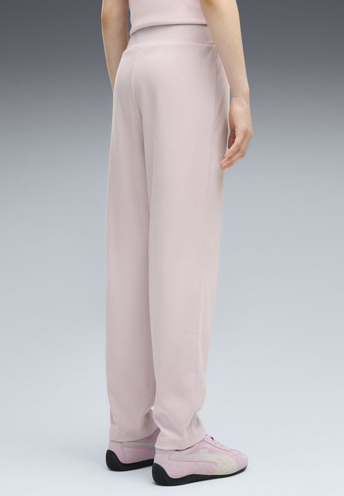 PUMA ELEVATED HIGH WAIST STRAIGHT LEG UNISEX - Leggings - misty pink — photo 3