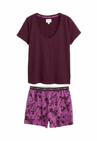 Next SET - REGULAR FIT - Set lenjerie de noapte - berry floral