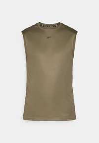 TRAIN SLEEVELESS TECH - Topper - army green