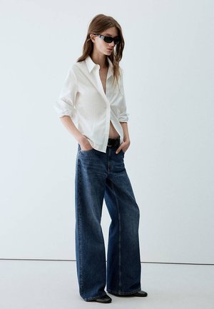 Mango, ADULT - Wide Leg - dark blue