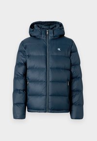 ZIP OFF HOOD - Pūkinė striukė - ink